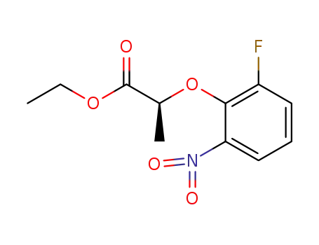 ethyl (2R)-2-(2-fluoro-6-nitrophenoxy)propanoate