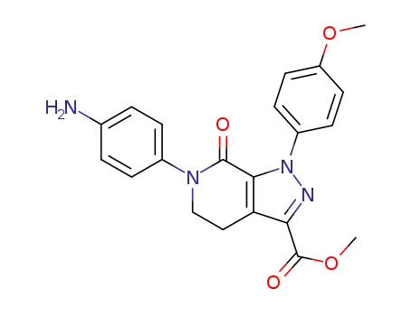 methyl 6-(4-aminophenyl)-1-(4-methoxyphenyl)-7-oxo-4,5,6,7-tetrahydro-1H-pyrazolo[3,4-c]pyridine-3-carboxylate