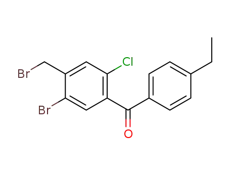 [5-bromo-4-(bromomethyl)-2-chlorophenyl](4-ethylphenyl)methanone