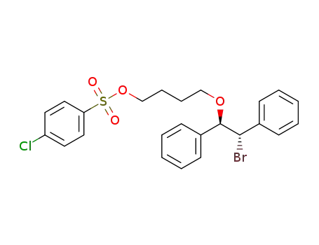 4-(2-bromo-1,2-diphenylethoxy)butyl 4-chlorobenzenesulfonate
