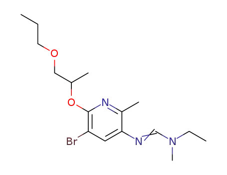 N’-[5-bromo-2-methyl-6-[1-methyl-2-propoxy-ethoxy]-3-pyridyl]-N-ethyl-N-methyl-formamidine
