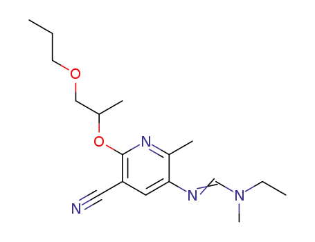 N’-[5-cyano-2-methyl-6-(1-methyl-2-propoxy-ethoxy)-3-pyridyl]-N-ethyl-N-methyl-formamidine