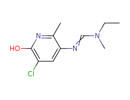 N’-(5-chloro-6-hydroxy-2-methyl-3-pyridyl)-N-ethyl-N-methyl-formamidine