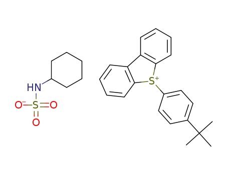 5-(4-(t-butyl)phenyl)-5Η-dibenzo[b,d]thiophen-5-ium cyclohexylamine sulfonate