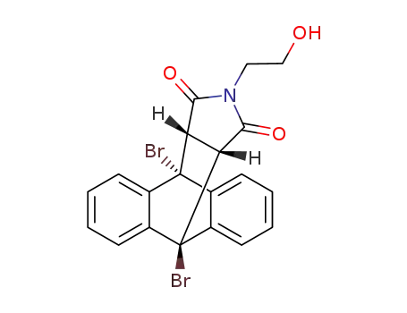 N-(2-hydroxyethyl)-1,4-dibromodibenzo[e,h]bicyclo[2.2.2]octane-2,3-dicarboximide