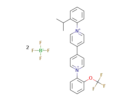 1-(2-trifluoromethoxyphenyl)-1′-(2-isopropylphenyl)-4,4′-bipyridinium bis(tetrafluoroborate)
