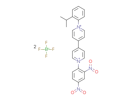 1-(2,4-dinitrophenyl)-1′-(2-isopropylphenyl)-4,4′-bipyridinium bis(tetrafluoroborate)