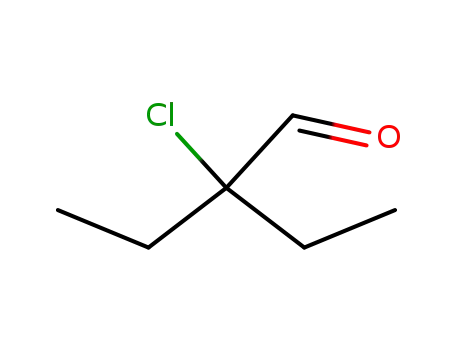Molecular Structure of 57240-62-7 (Butanal, 2-chloro-2-ethyl-)