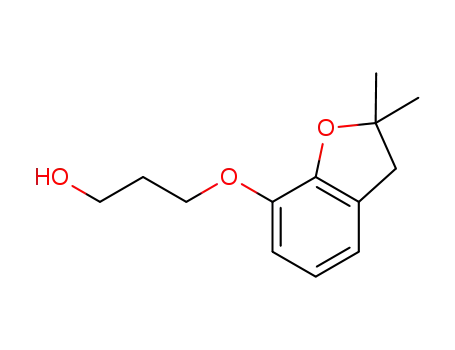3-(2,2-dimethyl-2,3-dihydrobenzofuran-7-oxy)propanol