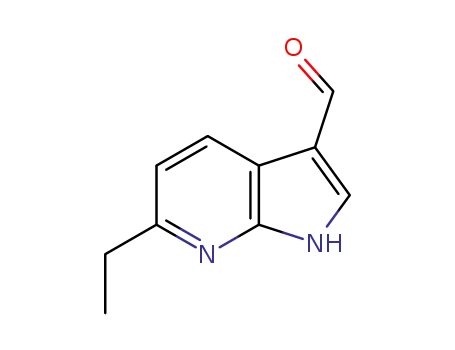 6-ethyl-1H-pyrrolo[2,3-b]pyridine-3-carbaldehyde