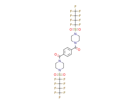 [4-[4-(1,1,2,2,3,3,4,4,4-nonafluorobutylsulfonyl)piperazine-1-carbonyl]phenyl]-[4-(1,1,2,2,3,3,4,4,4-nonafluorobutylsulfonyl)piperazin-1-yl]methanone