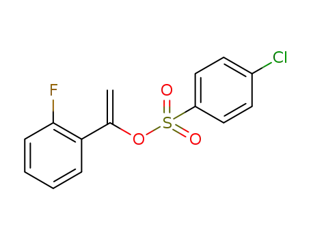 1-(2-fluorophenyl)vinyl 4-chlorobenzenesulfonate