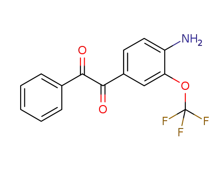 1-(4-amino-3-(trifluoromethoxy)phenyl)-2-phenylethane-1,2-dione