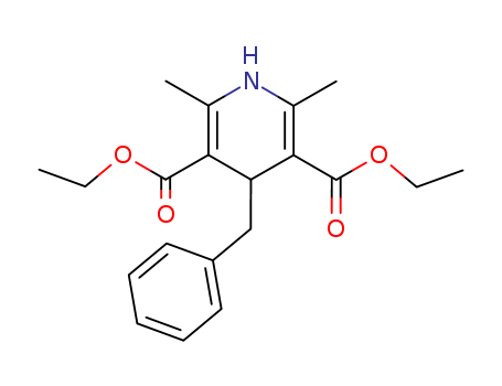 3,5-Pyridinedicarboxylicacid, 1,4-dihydro-2,6-dimethyl-4-(phenylmethyl)-, 3,5-diethyl ester cas  1539-57-7