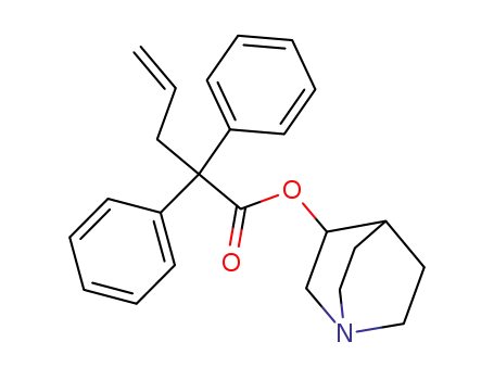 2,2-diphenyl-pent-4-enoic acid quinuclidin-3-yl ester