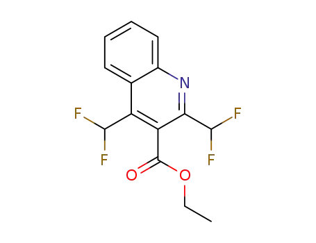 ethyl 2,4-bis(difluoromethyl)quinoline-3-carboxylate