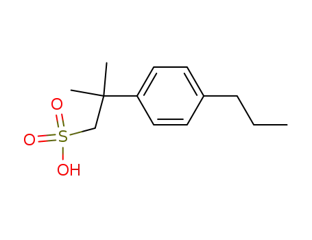 2-methyl-2-(4-propyl-phenyl)-propane-1-sulfonic acid