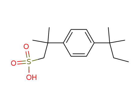 2-methyl-2-(4-tert-pentyl-phenyl)-propane-1-sulfonic acid