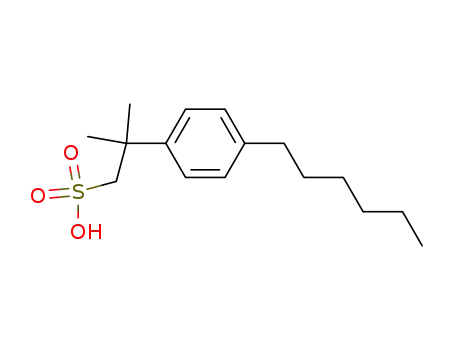 2-(4-hexyl-phenyl)-2-methyl-propane-1-sulfonic acid