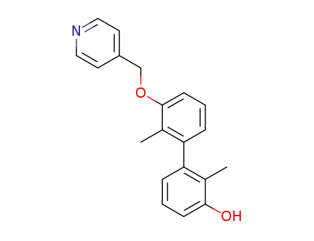 2,2’-dimethyl-3’-(pyridin-4-ylmethoxy)-[1,1’-biphenyl]-3-ol