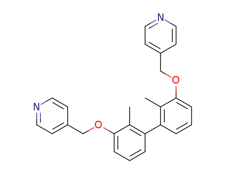 4,4’-(((2,2’-dimethyl-[1,1’-biphenyl]-3,3’-diyl)bis(oxy))bis-(methylene))dipyridine