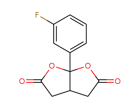 6a-(3-fluorophenyl)dihydrofuro[2,3-b]furan-2,5(3H,6aH)-dione