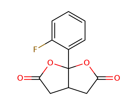 6a-(2-fluorophenyl)dihydrofuro[2,3-b]furan-2,5(3H,6aH)-dione