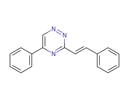(E)-5-phenyl-3-styryl-1,2,4-triazine