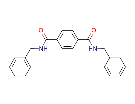 Molecular Structure of 15771-25-2 (1,4-Benzenedicarboxamide,N1,N4-bis(phenylmethyl)-)