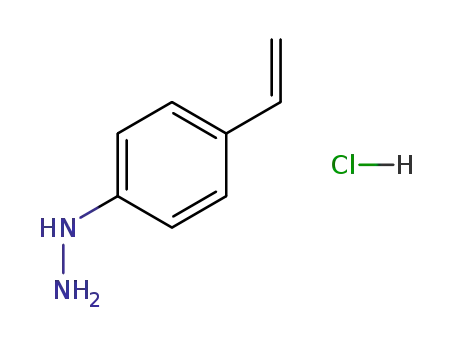 (4-vinylphenyl)hydrazine hydrochloride