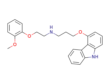 3-((9H-carbazol-4-yl)oxy)-N-(2-(2-methoxyphenoxy)ethyl)propan-1-amine