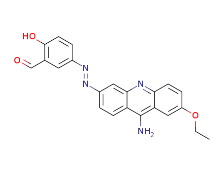5-[(E)-(9-amino-7-ethoxyacridin-3-yl)azo]-2-hydroxybenzaldehyde
