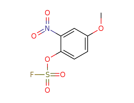 4-methoxy-2-nitrophenyl sulfurofluoridate