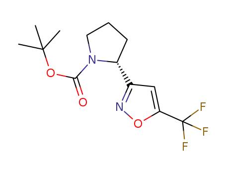 (R)-tert-butyl 2-(5-(trifluoromethyl)isoxazol-3-yl)-pyrrolidine-1-carboxylate