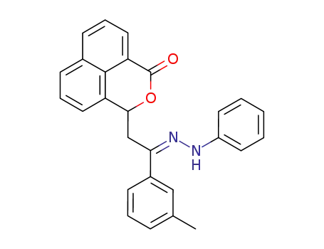 3-(3-methyl-β-phenylhydrazono-phenethyl)-3H-benz[de]isochromen-1-one