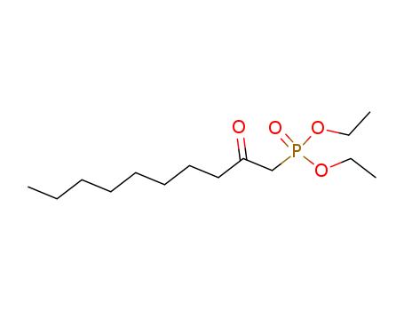 Phosphonic acid, (2-oxodecyl)-, diethyl ester