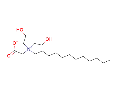 Molecular Structure of 10471-50-8 (1-Dodecanaminium, N-(carboxymethyl)-N,N-bis(2-hydroxyethyl)-, inner salt)