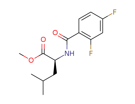 (S)-methyl 2-(2,4-difluorobenzamido)-4-methylpentanoate
