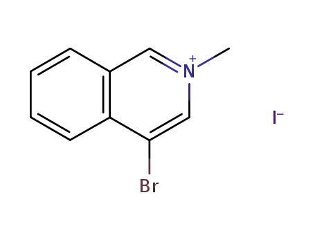Molecular Structure of 54931-73-6 (4-bromo-2-methylisoquinolinium)