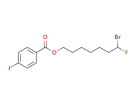7-bromo-7-fluoroheptyl 4-iodobenzoate