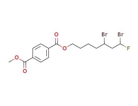5,7-dibromo-7-fluoroheptyl methyl terephthalate