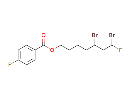 5,7-dibromo-7-fluoroheptyl 4-fluorobenzoate