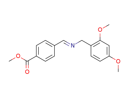 methyl (E)-4-(2,4-dimethoxybenzyliminomethyl)benzoate