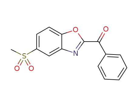 (5-(methylsulfonyl)benzoxazol-2-yl)(phenyl)methanone