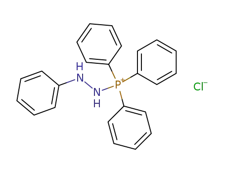 triphenyl-(N'-phenyl-hydrazino)-phosphonium; chloride