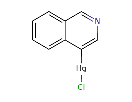 [4]isoquinolylmercury (1+); chloride