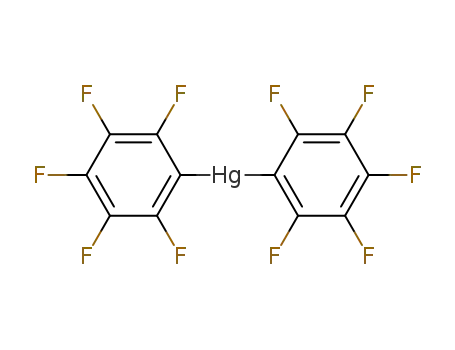 Molecular Structure of 973-17-1 (Bis-(pentafluorophenyl)-mercury)