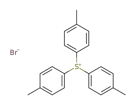 Molecular Structure of 3744-11-4 (Sulfonium, tris(4-methylphenyl)-, bromide)