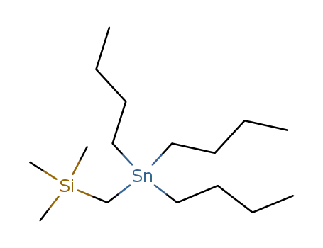 Molecular Structure of 77425-85-5 (TRI-N-BUTYL(TRIMETHYLSILYLMETHYL)TIN)