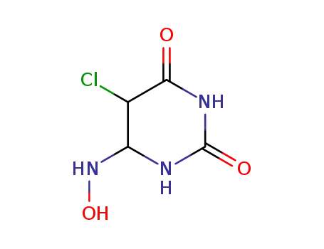 5-Chloro-6-hydroxyamino-dihydro-pyrimidine-2,4-dione